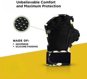 Outdoor Mountain <b>Bike</b> Half-<b>Finger</b> Anti-Slip Sports Gloves for Shock Absorption and Fitness Cycling Men and Women - Product Image 5