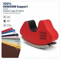 Fauteuil à bascule doux pour enfants avec logo personnalisé, stable et sûr, mobilier pour tout-petits avec broderie personnalisée pour les propriétaires de marques, OEM/ODM