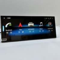 Système Android 12,3 pouces avec CarPlay sans fil et Android Auto pour Mercedes-Benz C GLC W205 X253 Style Angle Droit 2013-2020 NTG6.0
