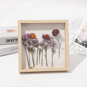 Caja de madera colgante <span class=keywords><strong>para</strong></span> pared, Marco conmemorativo de 5x7, 8x8 pulgadas <span class=keywords><strong>para</strong></span> recuerdos de bebé, foto de boda, caja de sombra de madera blanca, estuche de exhibición, venta al por mayor - Product Image 4