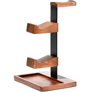 Wooden Headphone And <b>Controller</b> Stand 4 Layer Desktop Storage Rack For Nintendo Switch <b>Gaming</b> Room Office Use - Product Image 2