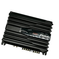 Amplificateur de puissance pour voiture PISTOL OEM Factory Service 500W 2 canaux classe AB, réponse en fréquence 5Hz-50kHz, SNR 100dB, personnalisable