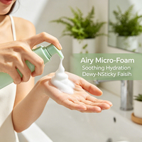 Produits de soin coréens, sérum pour le visage en mousse GHK-Cu avec acide hyaluronique, léger, non gras, pour un soin quotidien éclatant et ferme