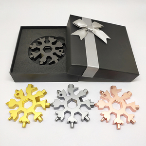 Kit <span class=keywords><strong>multi</strong></span>-outils 18 en 1 pour <span class=keywords><strong>flocon</strong></span> de neige, 18 en acier inoxydable, 14 pièces - Product Image 4