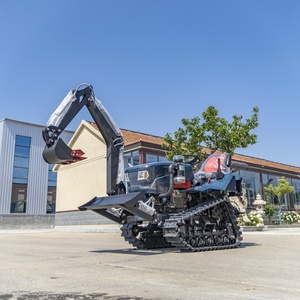 Tracteur chenillé 35 CV avec godet, conception compacte, utilisation facile, longue durée de vie, pour l'agriculture - Product Image 2