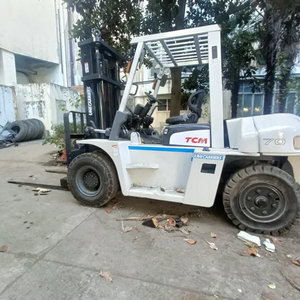 Chariot élévateur diesel TCM FD70 d'occasion, 3 tonnes, FD50, bon état, FD 70 4x4, pour restaurant, en promotion - Product Image 4