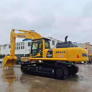 Efficient Operation used Komatsu PC450 Hydraulic Excavator Fast <b>Running</b> Practical Earthwork Assistant Engine Gearbox - Product Image 2