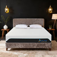 Matelas en mousse haute densité ignifuge BS7177 UK, fermeté moyenne, mousse acoustique, matelas de voiture, matelas enroulé en boîte, vente en gros