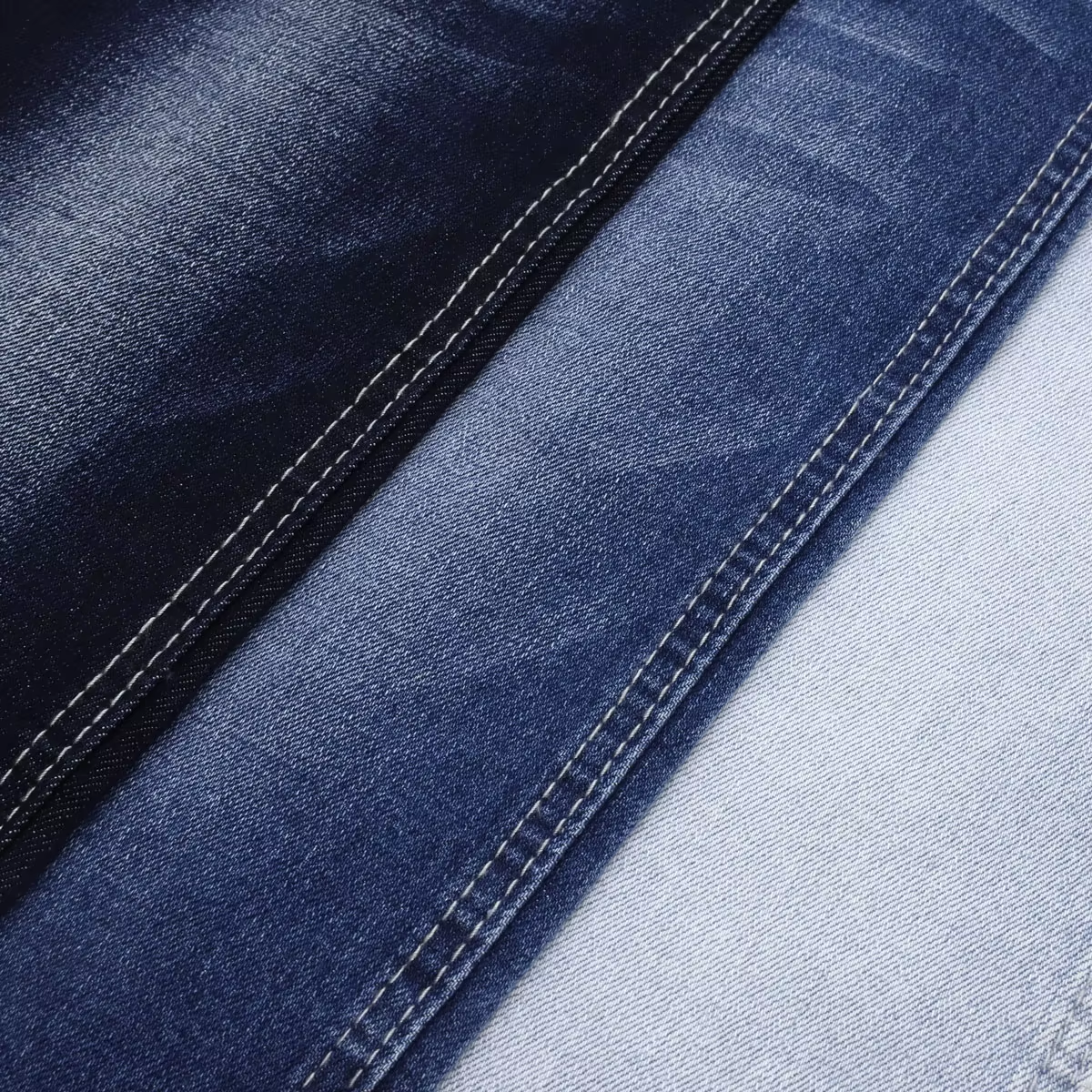 High Stretch Cost Effective Denim Fabric 8S Bamboo Weaving 60 Cotton 10 Viscose Denim Fabric