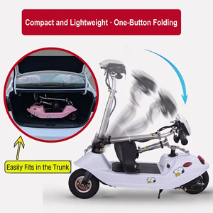 <span class=keywords><strong>Bicicleta</strong></span> Eléctrica Plegable Mini al por Mayor de Fábrica con Asiento Portátil y <span class=keywords><strong>Cesta</strong></span> Delantera - Product Image 2