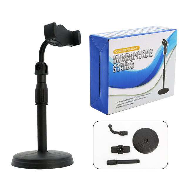 Cheap Cell Phone Stand Adjustable Height Angle Phone Holder Gooseneck Flexible Arm Universal Phone Stand for Desk