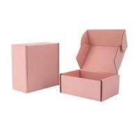 Boîtes d'expédition pliables en carton ondulé robustes, imprimées sur mesure, directement de l'usine, pour l'e-commerce, la vente au détail et les cadeaux