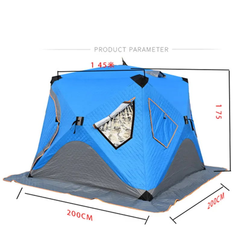 Otomatik Pop Up kamp çadırı kolay kurulum 4 ila 5 kişi anında aile kamp çadırı