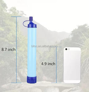 定制便携式饮用水过滤吸管系统净水过滤器户外应急饮用水过滤净化器 - Product Image 4