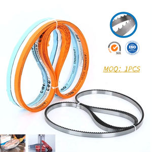 Lames de scie à ruban industrielles OEM blanches de qualité alimentaire pour la viande, les os et la transformation alimentaire - Product Image 1