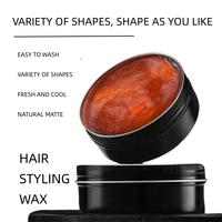 Gel Wax Rambut Aroma Blueberry Baru Pomade Rambut Pria Aroma Jernih Daya Tahan Ekstra Kuat Penataan Rambut Alami Pengontrol Ujung Rambut