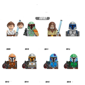 ตัวต่อโบบา เฟตต์ อูล่า อโซก้า ทานโน โยดา โอบีวัน เคนโนบี ไคลโอ เรน คุนต์ดูคู แมนดาลอเรียน ชาค ตี แอคชั่นฟิกเกอร์ ของเล่น - Product Image 5