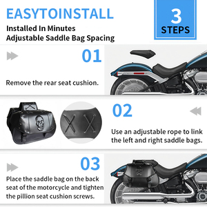 YINGSI grande capacité étanche <span class=keywords><strong>moto</strong></span> cuir sacoche propre moule accepter étiquette personnelle personnalisation OEM/ODM - Product Image 6