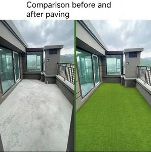 <span class=keywords><strong>Gazon</strong></span> <span class=keywords><strong>artificiel</strong></span> haute densité Qizhi CJ3523, résistant à l'usure, imperméable, vert, pour animaux de compagnie et enfants - Product Image 3