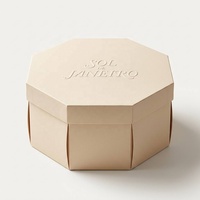 Creative Flower Opening Irregular Shaped Box Gift Boxes Packaging Luxury Recyclable Paper Boxes for Cosmetic Set and Gifts