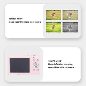 <span class=keywords><strong>Appareil</strong></span> <span class=keywords><strong>photo</strong></span> <span class=keywords><strong>numérique</strong></span> <span class=keywords><strong>compact</strong></span> rétro portable, résolution 48MP, vidéo 2.7K, autofocus, photographie, vlogging, YouTube, voyage, cadeau - Product Image 5