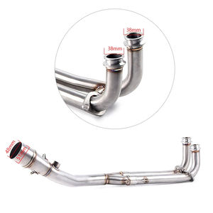 CHMotor Slip-on pour Yamaha <span class=keywords><strong>Tmax</strong></span> 500 530 Yp500 2008-2016 avec échappement Tmax530 Tamx500, silencieux d'échappement de moto, système complet - Product Image 6