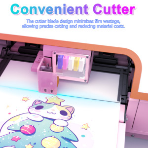 A3 dtf máy in Máy in 13 inch impresora dtf máy in với phim Cutter Trắng Mực lưu thông dễ dàng để sử dụng - Product Image 4