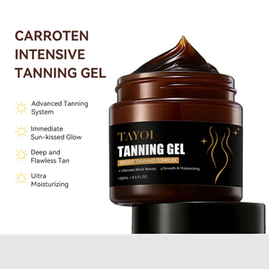 Gel Accélérateur de Bronzage au DHA et Huile de Coco Hydratant, Nourrissant et Lissant pour Soins de la Peau à la Carotte du Fabricant - Product Image 2