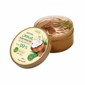 SOQU Gel Calmante Natural de Coco 300ml K-Beauty Cuidado Facial para Todo Tipo de Piel Uso Diario Hecho en Corea - Product Image 2