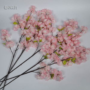 Fábrica Real Touch Rama de flor de cerezo artificial Ramas de árbol de boda decorativas - Product Image 3