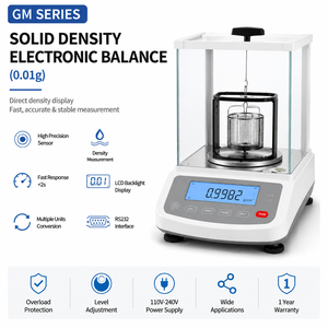 Balanza Digital de Densidad para Pruebas de Metales Preciosos, Báscula Electrónica de Laboratorio 0.01g - Product Image 1