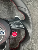 Custom Design Carbon Fiber Steering Wheel for Audi RS A3 A4 A5 A6 C7 B8 R8 S3 S4 S5 Q3 Q5 Q7 A7 S7 TT RS3 RS5 RS6 RS7 B9