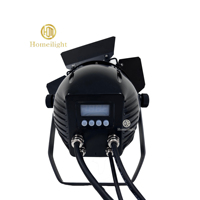 Projecteur PAR LED COB Homei 200W, éclairage de scène IP65, volets de type porte de grange, couleur d'émission RGBW, mode de contrôle DMX512, Fresnel 200W