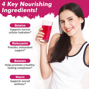 아르토아랩스 재고 보유 천연 비트 뿌리 추출물 분말 보충제 100% 순수 유기농 스프레이 건조 비트루트 주스 분말 남성용 - Product Image 3