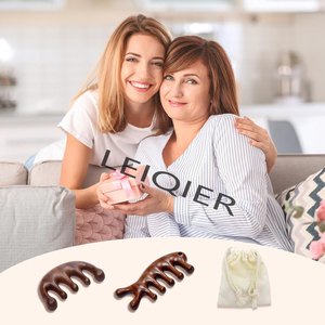 Pettine per Massaggio Corpo in Legno di Sandalo Verde Naturale con Logo Personalizzato, Spazzola a Denti Larghi Fatta a Mano per Massaggio del Cuoio Capelluto, per Uso Professionale - Product Image 6