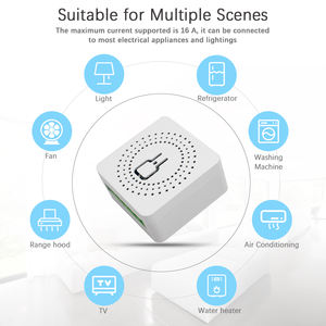 Ewelink 16A สวิตช์ WiFi ขนาดเล็ก DIY รีโมทควบคุม1ทาง, รีเลย์ควบคุมตั้งเวลาอัตโนมัติสำหรับชีวิตอัจฉริยะทำงานกับ Alexa Google Home - Product Image 3