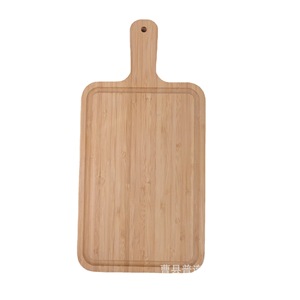 Ensemble de plateaux de service en bambou, couleur naturelle, style simple, pour le pain, la pizza, les desserts - Product Image 5