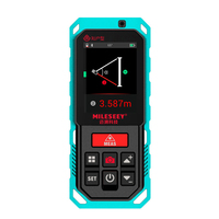 Télémètre laser Mileseey S2 avec technologie point à point 3D, mesure de distance laser 60m, écran LCD 2,0 pouces