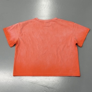 T-Shirt Personalizzata Kornit con Effetto Strass, Stampa Script, Effetto Strappato, <span class=keywords><strong>Abbigliamento</strong></span> di Lusso Streetwear di Marca - Product Image 3