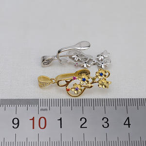 สร้อยคอจี้ไข่มุกบาโรกเงินแท้ S925 ทำมือ สำหรับผู้หญิง แฟชั่นเครื่องประดับ พร้อมตัวจี้เปล่าสำหรับตกแต่ง - Product Image 3