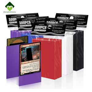 Groothandel Premium Matte Standaardformaat Kaarthoezen Perfecte Pasvorm Dekbeschermer Voor Mtg Tcg Yugioh-Gamekaarten - Product Image 1