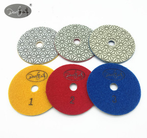 Daofeng 3 bước đánh bóng pad băng vệ sinh pad ma thuật glow pad cho đá granit và đá thạch anh - Product Image 2