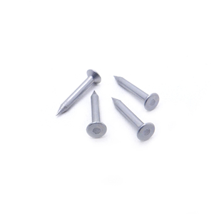 Clous à tige lisse à tête plate en acier au carbone Clous ou vis de <span class=keywords><strong>d</strong></span>écoration de meubles non filetés solides pour tapisserie <span class=keywords><strong>d</strong></span>'<span class=keywords><strong>ameublement</strong></span> - Product Image 2