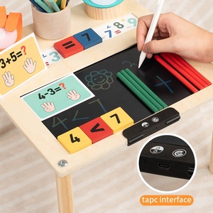 <span class=keywords><strong>Tavolo</strong></span> di attività per i più piccoli, in legno Montessori centro di attività <span class=keywords><strong>tavolo</strong></span> con <span class=keywords><strong>tavolo</strong></span> da <span class=keywords><strong>disegno</strong></span> & numero di apprendimento giocattolo, bambini giocattoli sensoriali - Product Image 4