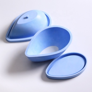 <span class=keywords><strong>Teardrop</strong></span> Shape Nến Chủ Khuôn Gốm <span class=keywords><strong>Silicone</strong></span> 3D Flower Pot Khuôn - Product Image 5