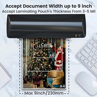 Ofitech 2025 OEM machine à plastifier personnalisée plastifieuse thermique automatique A4 plastifieuse de documents à chaud et à froid vente en gros en vrac