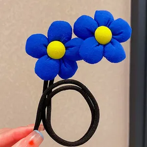 1PCS Fashion Cute Flowers Hairband for Women Girls Hair Rope Hair Accessories - Product Image 4