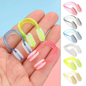 Accesorios de Natación al por Mayor, Impermeables, Anti-Deslizantes, con Clip para la Nariz, de Silicona Suave, Juego de Dos Piezas para Entrenamiento de Natación - Product Image 4