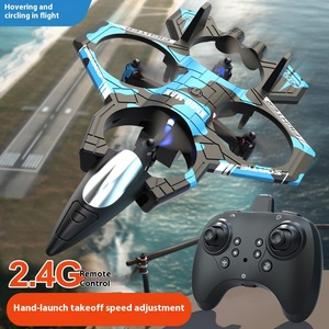 Drone Quadricoptère Télécommandé 4 Canaux en Mousse ABS, Modèle d'Avion de Chasse, Haute Définition, Alimentation Électrique, Vidéo HD 1080p - Product Image 3