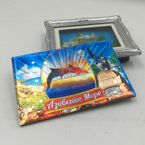 Ciudades de Rusia Imanes de nevera promocionales Regalo de recuerdo epoxi Promoción al por mayor - Product Image 2